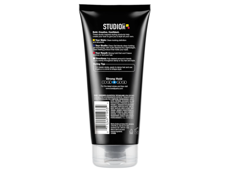 L'Oreal Paris Studio Line Clean Gel, Strong Hold, 6.8 fl oz/200 mL