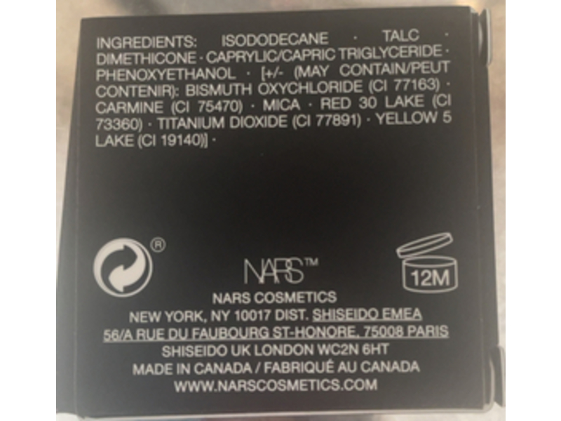 Nars Orgasm X Blush Powder, 0.04 oz/1.2 g