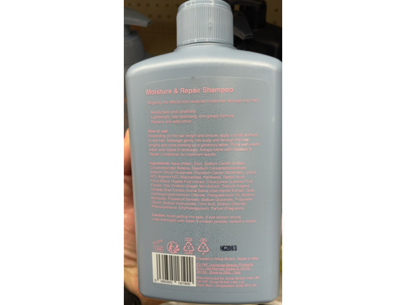 Climaplex Moisture & Repair Shampoo, 13.52 fl oz/400 mL