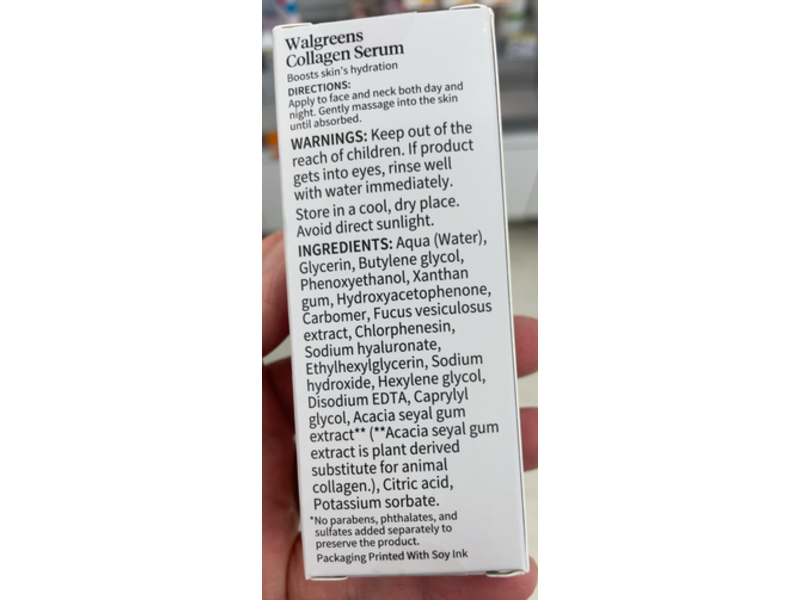 Walgreens Collagen Serum, 1 fl oz/30 mL