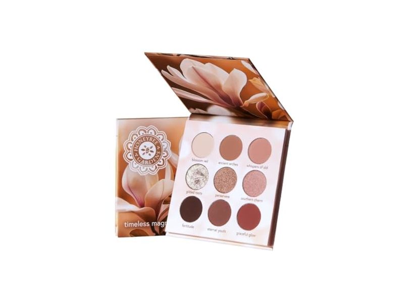 Honeybee Gardens Timeless Magnolia Eye Shadow Palette, 0.5 oz/1.5 g