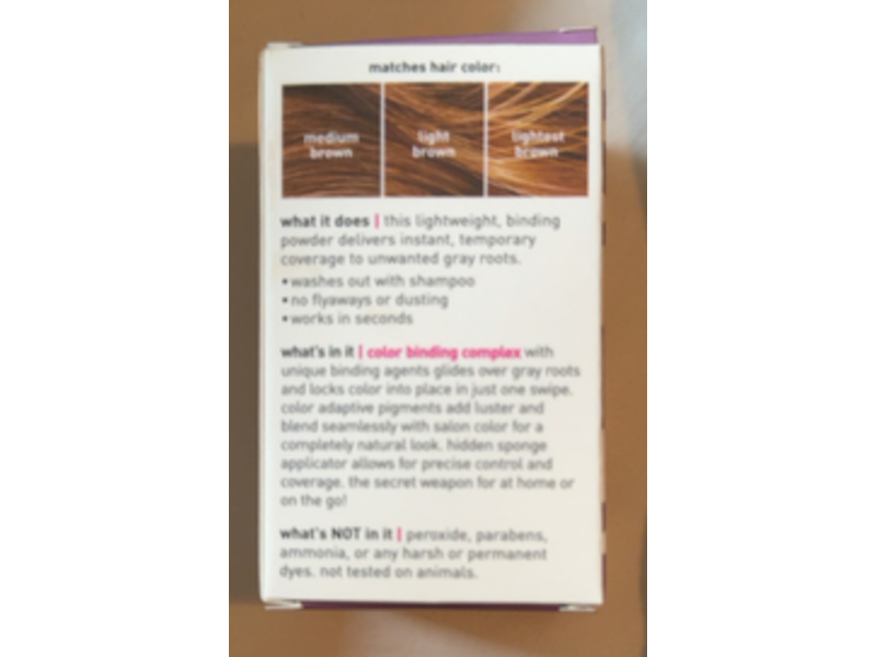 Style Edit Root Touch Up Binding Powder, Medium Brown, 0.13 oz/3.70 g