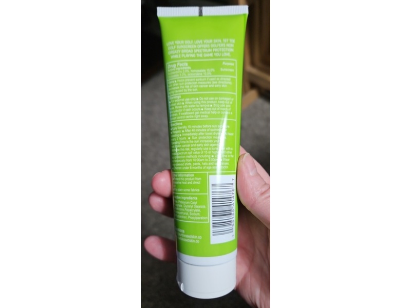 Sun Blessed Skin 1st Tee Golf Sunscreen, SPF 30, 3.3 fl oz