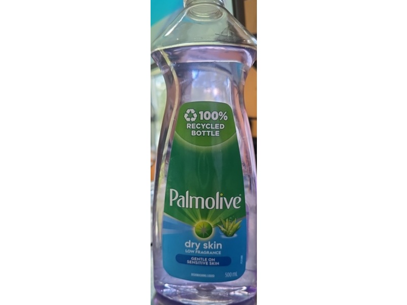 Palmolive Dishwashing Liquid, Dry Skin, 500 mL