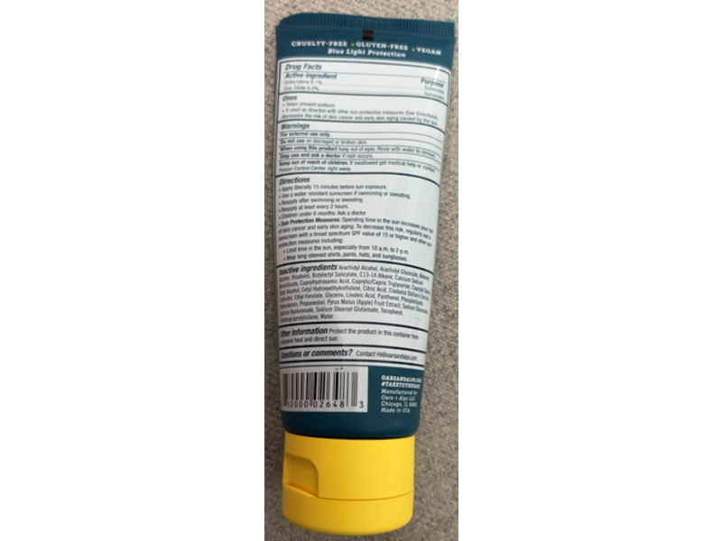 Oars + Alps Everyday Anti Aging Face Moisturizer, SPF 37, 2 fl oz/59 mL