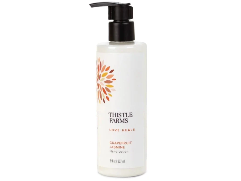 Thistle Farms Love Heals Hand Lotion, Grape Fruit Jasmine, 8 fl oz/237 mL