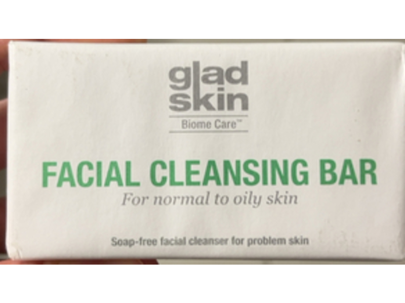 Gladskin Facial Cleansing Bar, 3.88 oz/110 g