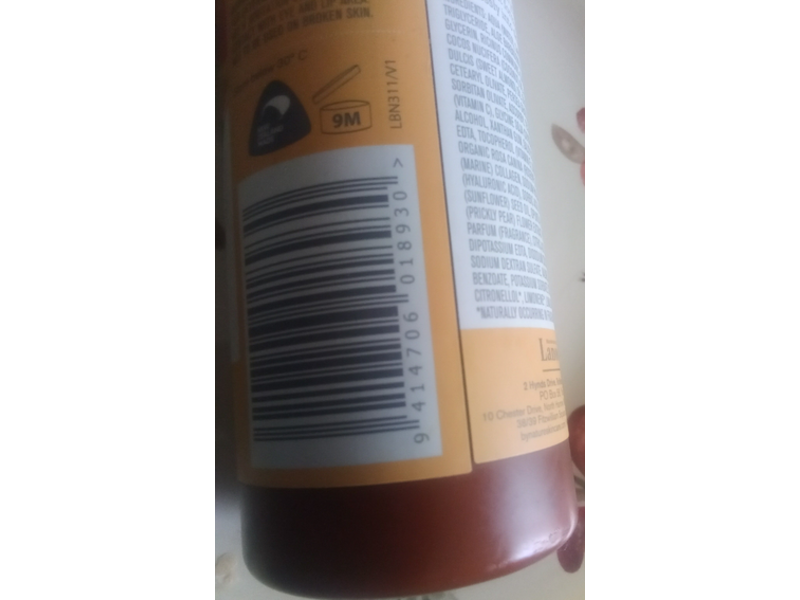 By Natures Vitamin C + Collagen Face & Body Daily Moisturizer, 6.5 oz/185 g