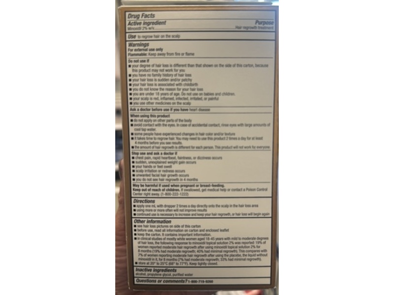 Carol's Daughter Goddess Strength Hair Regrowth Treatment, 2% Minoxidil Solution, 2 fl oz/60 mL