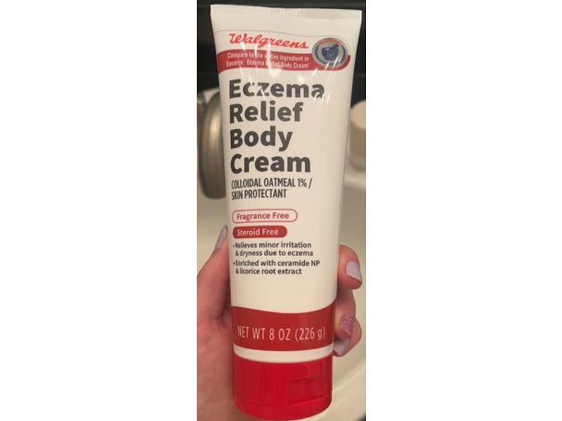 Walgreens Eczema Relief Body Cream, 8 oz/226 g