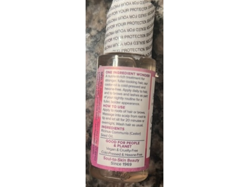 Heritage Store Castor Oil, 1 fl oz/30 mL