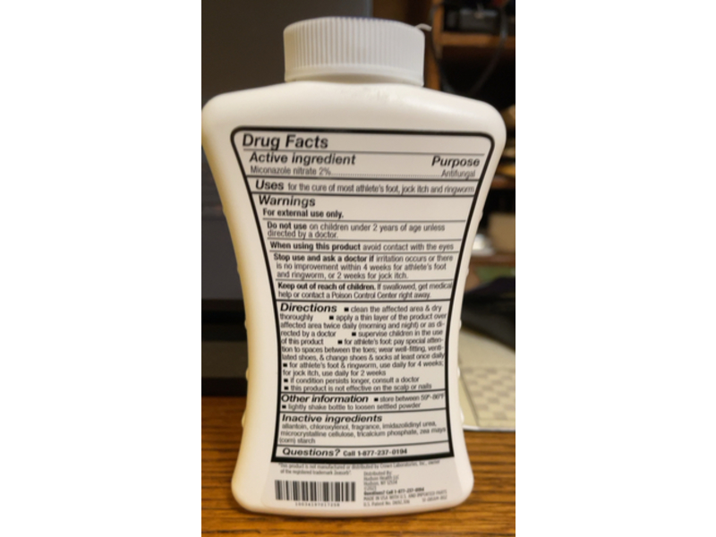 Comfort Zone Miconazorb AF Antifugal Powder, 2.5 oz/71 g, Pack Of 3