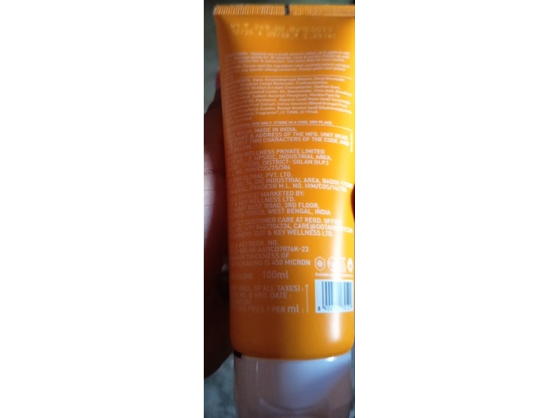 Dot & Key Skincare Super Bright Gel Face Wash, Vitamin + E, 100 mL