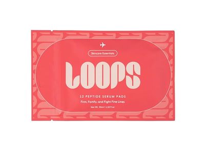 Loops Peptide Serum Pads, 1.18 fl oz/35 mL, 12 Count