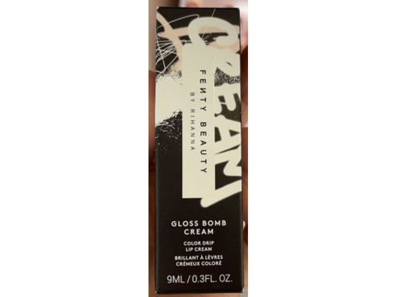 Fenty Beauty Gloss Bomb Cream Color Drip Lip Cream, Mauve Wive$, 0.3 fl oz/9 mL
