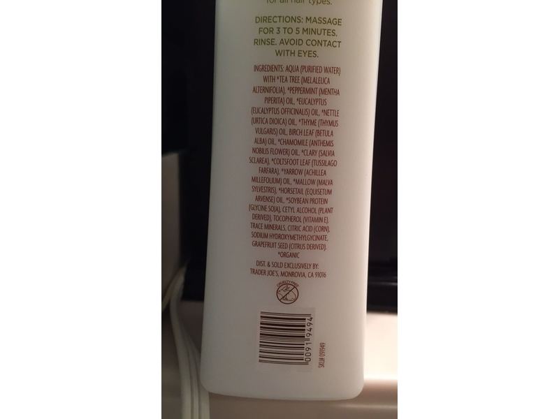 Trader Joe's Tea Tree Tingle Conditioner
