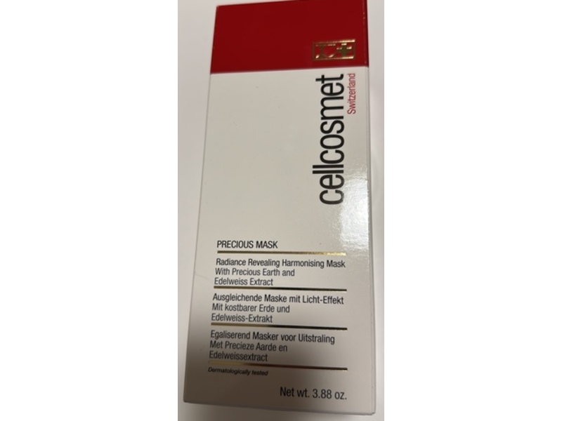 Cellcosmet Precious Mask Radiance Revealing Harmonising Mask, 3.88 oz/100 mL