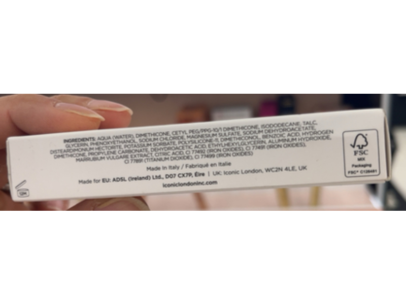 Iconic London Sheer Bronze, Caramel Glow, 0.42 fl oz/12.5 mL