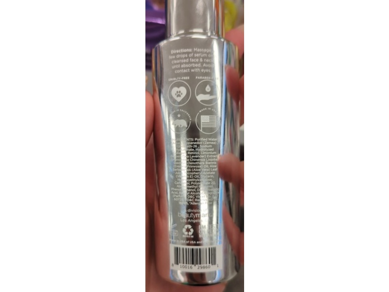 Skin Boosters Hydrating Face Serum, Vitamin C And Hyaluronic Acid, 2 fl oz/60 mL