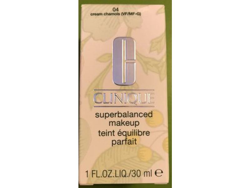 Clinique Superbalanced Makeup Foundation, 04 Cream Chamois , 1 fl oz