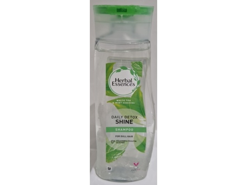 Herbal Essences Daily Detox Shine Shampoo, White Tea, & Mint Essences, 400 mL