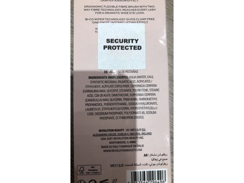 Revolution 5D Lash Extreme Mascara, 0.47 fl oz/14 mL