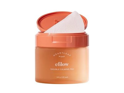Efilow Heartleaf Biome Trouble Calming Pad, 180 g, 100 Count