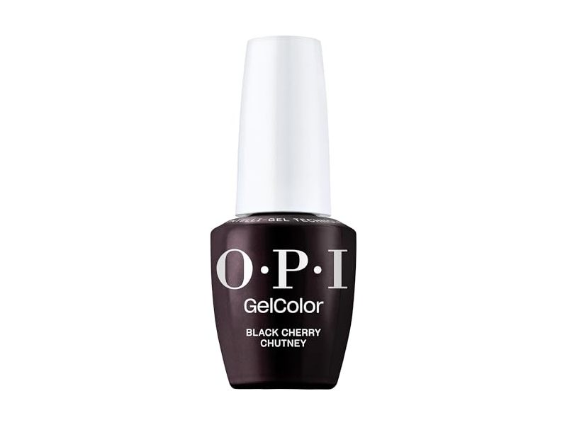 O.P.I GelColor Nail Polish, Black Cherry Chutney, 0.5 fl oz/15 mL