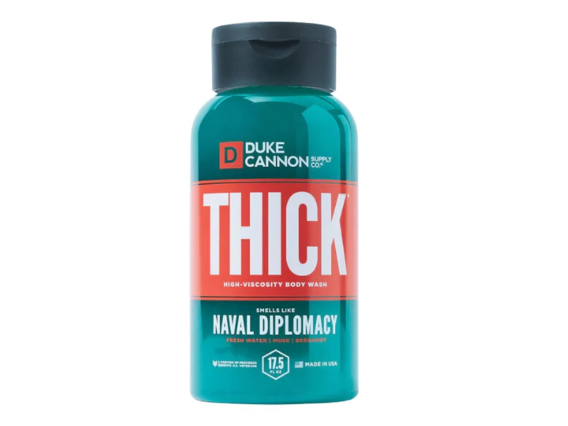 Duke Cannon Supply Co. Thick High - Viscosity Body Wash, Naval Diplomacy, 17.5 fl oz, Pack Of 3