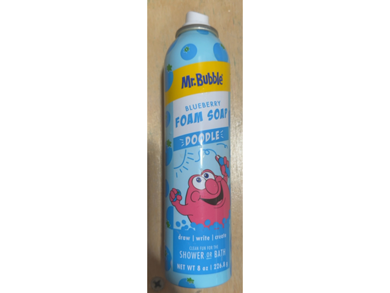 Mr.Bubble Doodle Foam Soap, Blueberry, 8 oz/226.8 g