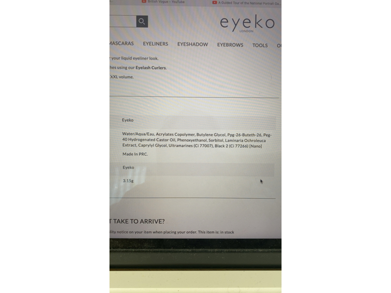 Eyeko Fat Liquid Eyelinet, Black, 0.12 oz