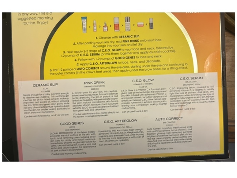 Sunday Riley Wake Up With Me Complete Brightening Morning Skincare Set