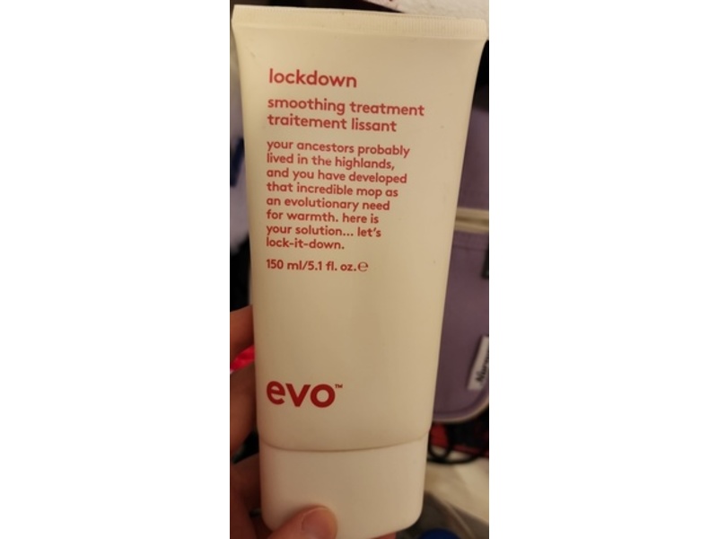 Evo Lockdown Smoothing Treatment, 5.1 fl oz/150 mL