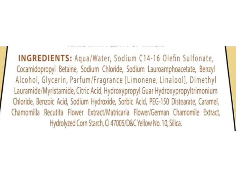 Ricitos De Oro Chamomile Baby Shampoo, Chamomille, 8.4 fl oz/250 mL, Pack Of 3