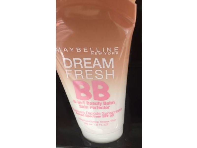 Maybelline New York Dream Pure Skin Clearing BB Cream, 130 Medium/Deep, 2% Salicylic Acid, 1.0 fl oz/30 mL