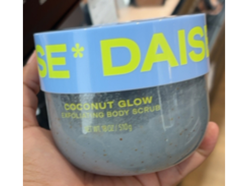 Daise Exfoliating Body Scrub, Coconut Glow, 18 oz/510 g