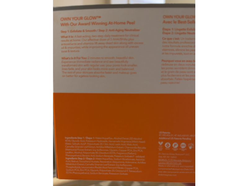 Dr. Dennis Gross Alpha Beta Universal Daily Peel 2 Step Daily Treatment, 0.07 fl oz/2.2 mL, 60 Count