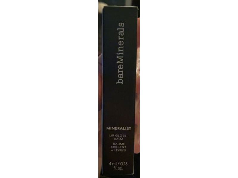 BareMinerals Mineralist Lip Gloss Balm, Vision, 0.13 fl oz/4 mL