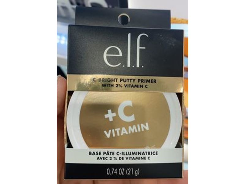 e.l.f. C-Bright Putty Primer, 0.74 oz/21 g