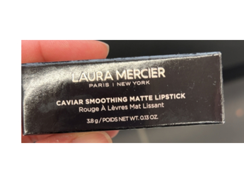 Laura Mercier Caviar Smoothing Matte Lipstick, 750 Mauve Charmeuse, 0.13 oz/3.8 g