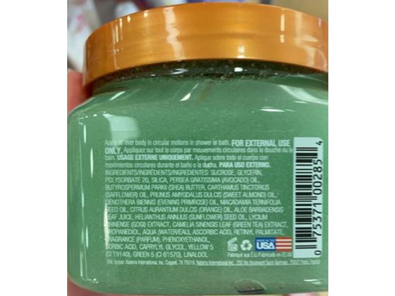 Tree Hut Shea Sugar Scrub, Green Tea ,18 oz/510 g