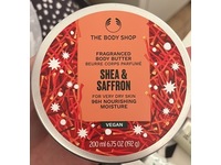 The Body Shop Fragranced Body Butter, Shea & Saffron, 6.75 oz/200 mL - Image 3