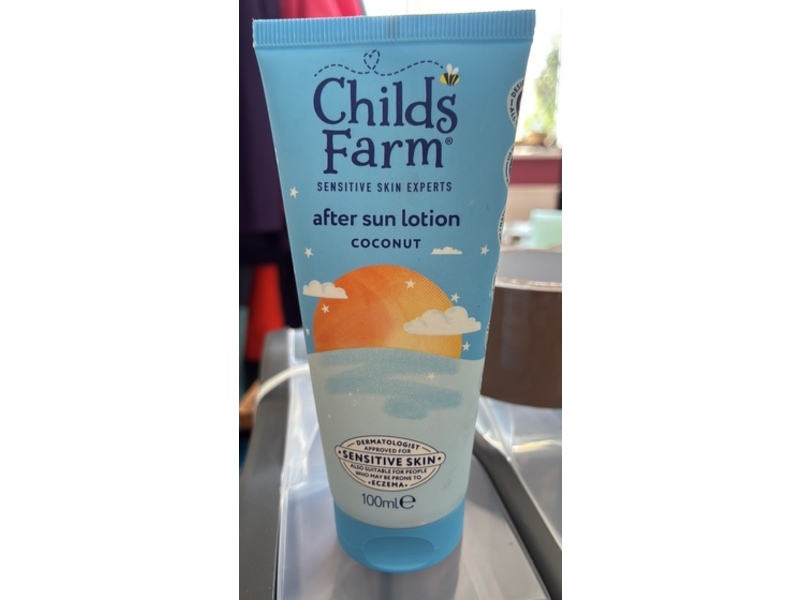 Childs Farm After Sun Lotion, Coconut, 100 mL