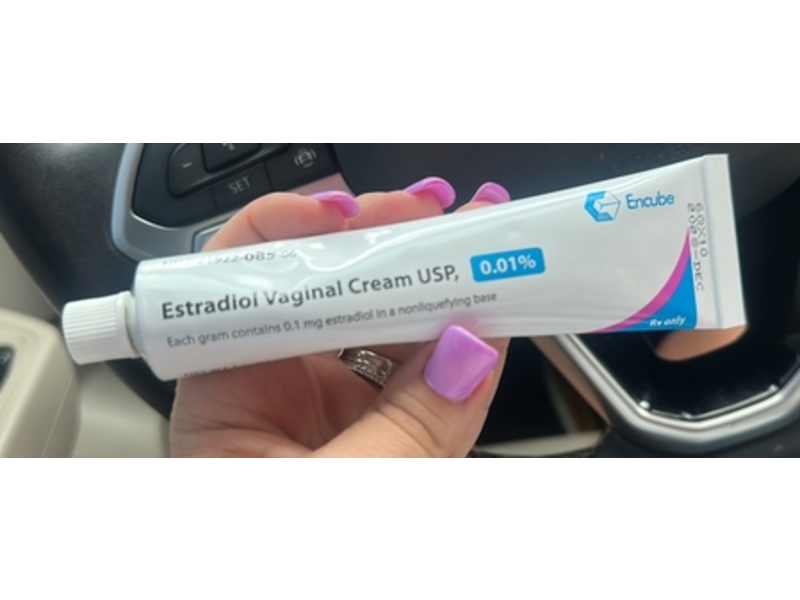 Estradiol Vaginal Cream, 0.01%, 42.5 g, Encube (Rx)