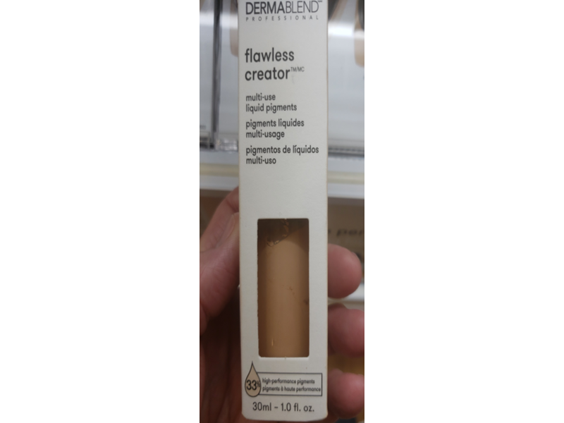 Dermablend Flawless Creator Liquid Foundation Makeup Drops, Oil-Free, Water-Free, 37N, 1 Fl. Oz.