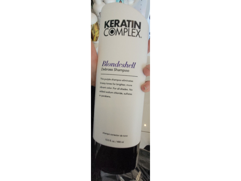 Keratin Complex Blondeshell Debrass Shampoo, 13.5 fl oz/400 mL