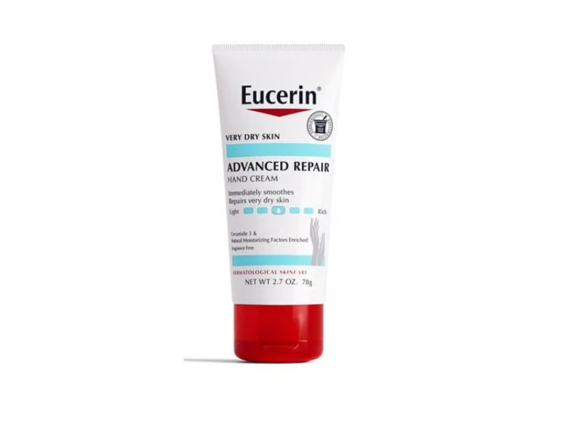Eucerin Advanced Repair Hand Cream, 2.7 oz/78 g.
