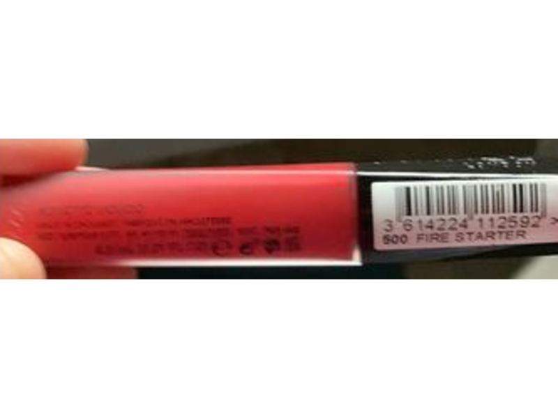 Rimmel Stay Matte Lip Liquid, Fire Starter, 0.21 fl oz