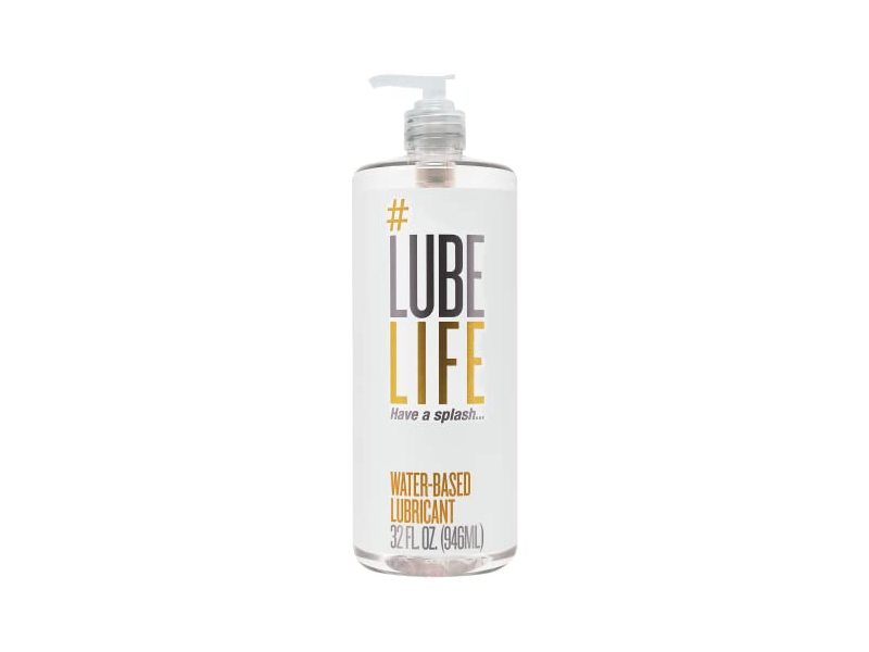 LubeLife Water-Based Lubricant, 32 fl oz/946 mL