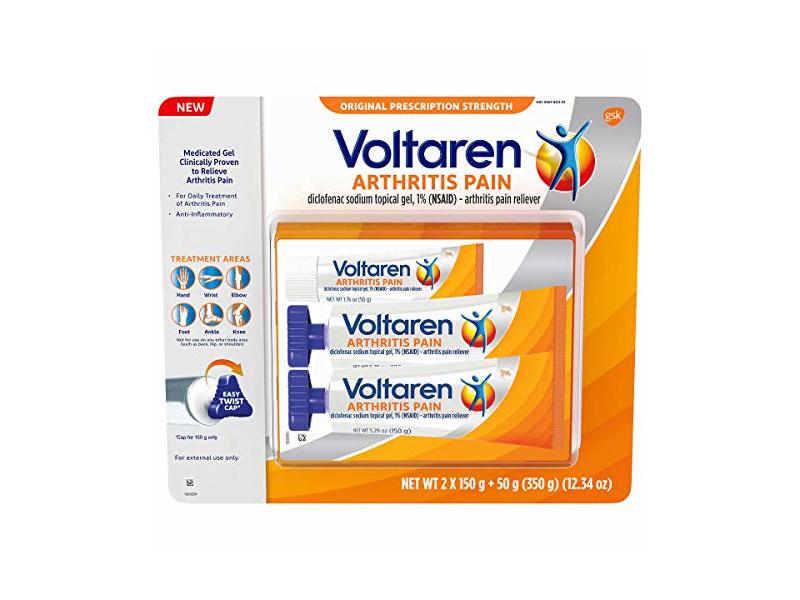 Voltaren Topical Arthritis Pain Relief Gel Multi Pack